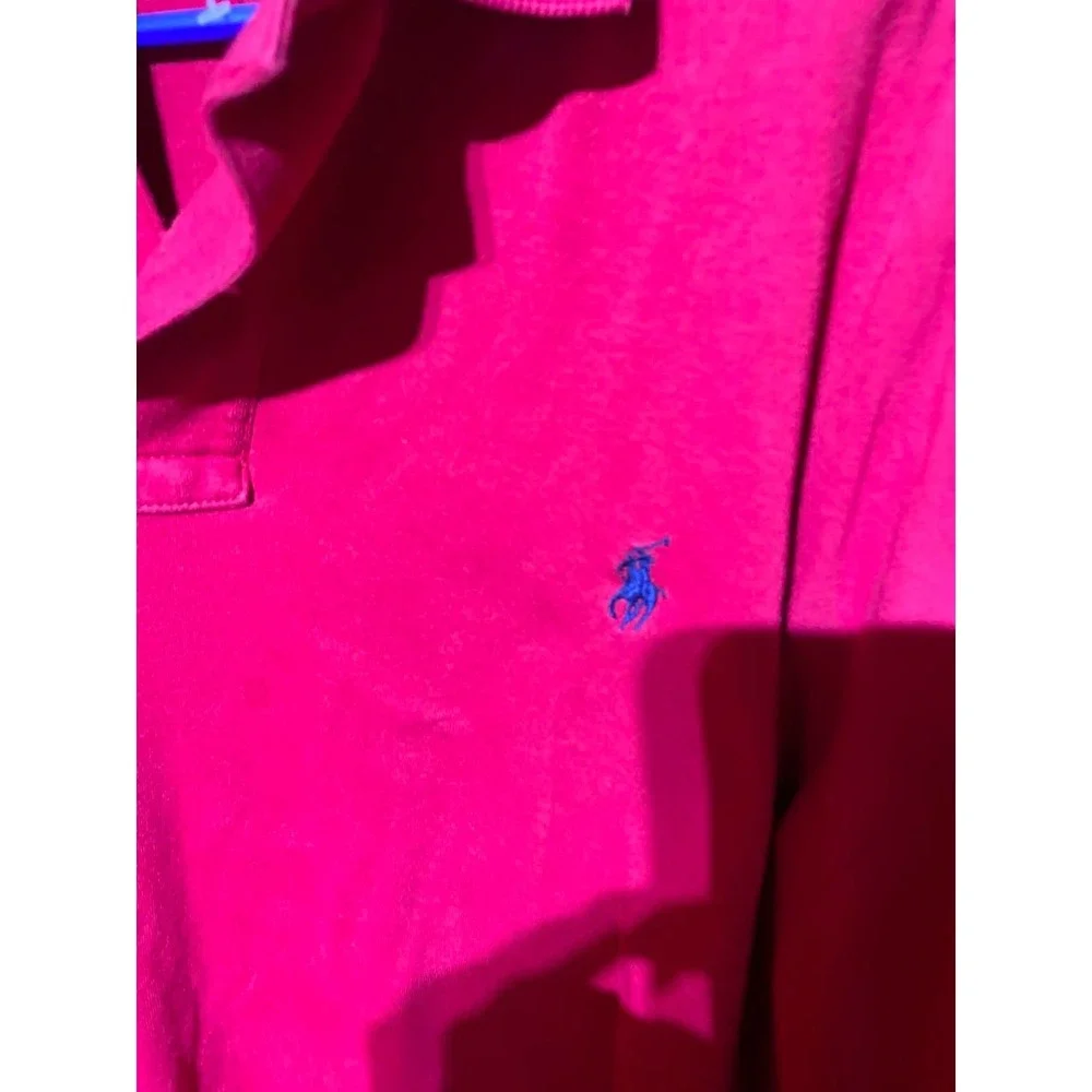 Polo by Ralph Lauren, Long Sleeve, Red, Size L